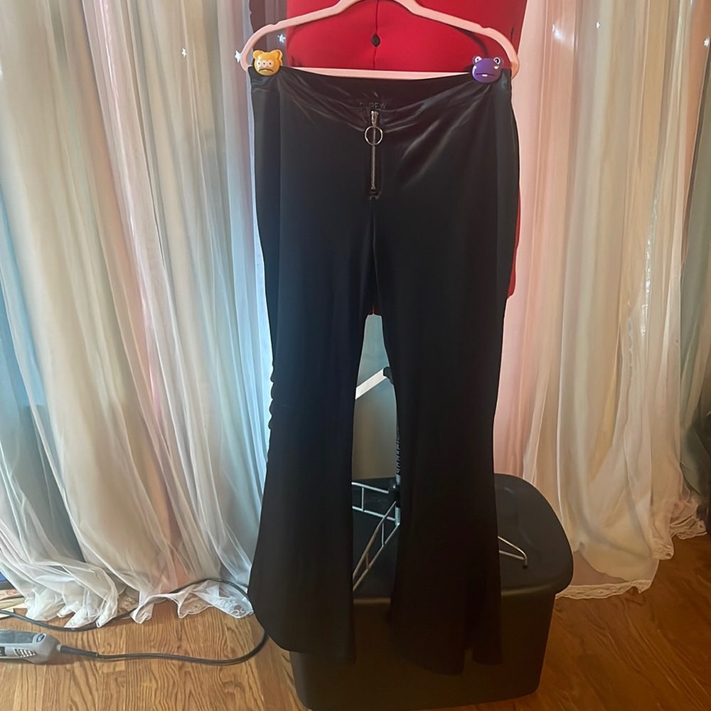 Womens Satin black pants